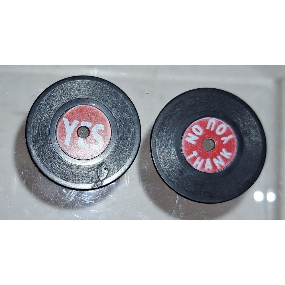 Lot of two record album tolken charm yes no thank you